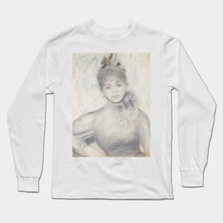 Portrait of Severine by Auguste Renoir Long Sleeve T-Shirt